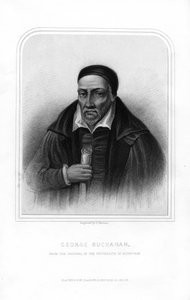 जॉर्ज बुकानन, स्कॉटिश इतिहासकार और मानवतावादी विद्वान, 1870। द्वारा एस। फ्रीमैन