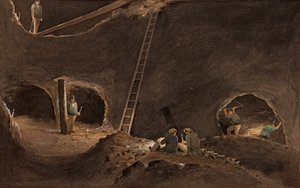 नील्स स्टॉप्स, बुर्रा बुर्रा माइन, 12 अप्रैल 1847 द्वारा एसटी गिल