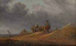 समुद्र के किनारे का बाजार, 1637।