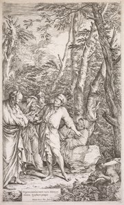 डायोजनीज और उसका प्याला द्वारा Salvator Rosa