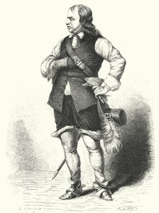 ओलिवर क्रॉमवेल, कॉमनवेल्थ के लॉर्ड प्रोटेक्टर (उत्कीर्णन)