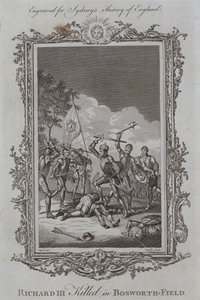 रिचर्ड III बोसवर्थ-फील्ड में मारे गए (उत्कीर्णन) द्वारा शमूएल (बाद) व्हेल