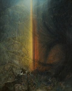 फिरौन के मेजबान का विनाश, c.1830 (कैनवास पर तेल)