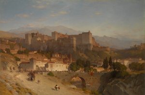द अल्माबरा, ग्रेनेडा की पहाड़ी, 1865।