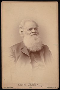 सेठ ग्रीन का पोर्ट्रेट 1817-1888, 1886। द्वारा सैमुअल डी वार्डलॉ