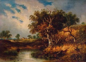 लैंडस्केप, 1855 द्वारा सैमुअल डेविड कोलकट