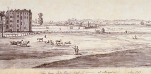 1793 में मैरीलेबोन में लेडी काये के ड्रेसिंग रूम से देखें