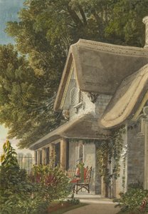 द लॉज एट ब्रूमवेल हाउस, c. 1824 द्वारा सैमुअल जैक्सन