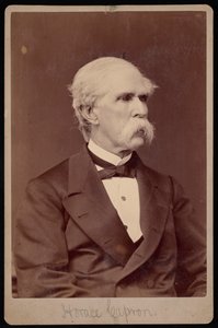 1885 से पहले होरेस कैप्रॉन 1804-1885 का पोर्ट्रेट। द्वारा सैमुअल मोंटेग फसेट