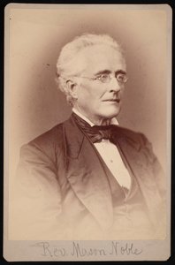 रेव मेसन नोबल 1809-1881 का पोर्ट्रेट, 1876 और 1880 के बीच। द्वारा सैमुअल मोंटेग फसेट