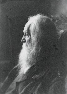कैमडेन, एनजे में वॉल्ट व्हिटमैन, सी। 1891. द्वारा सैमुअल मरे