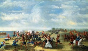 15 अगस्त, 1812 को फोर्ट डियरबॉर्न नरसंहार द्वारा सैमुअल पेज