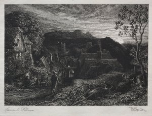 द बेलमैन, 1879। द्वारा सैमुअल पामर
