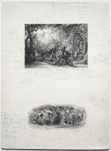 द वाइन, 1852। द्वारा सैमुअल पामर