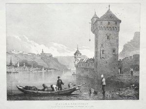 सेंट गोयर और रीनफेल्स, 1824। द्वारा सैमुअल प्राउट