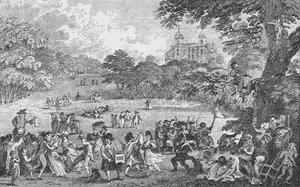 व्हाईट सोमवार को ग्रीनविच पार्क में, c1802, 1912। द्वारा सैमुअल रावल
