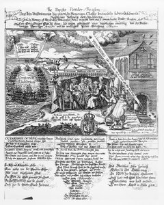 ईश्वर के लिए, अजेय नौसेना (1588) और अनमैचेबल पाउडर देशद्रोह (1605) से उसकी डबल डिलीवरेंस की याद में, (उत्कीर्णन) रीप्र। एक ट्रांसमरिनर द्वारा, 1689 (बंडल फोटो) द्वारा सैमुअल वार्ड