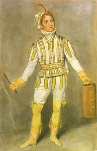 जॉन प्रिट हार्ले (1786-1858) लिसेयुम थिएटर, 1815 में जॉन ओ&39;कीफ़े द्वारा &39;द कैसल ऑफ आंदालुसिया&39; में पेड्रिलो के रूप में द्वारा शमूएल डी वाइल्ड