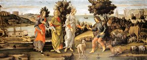  द्वारा Sandro Botticelli और कार्यशाला