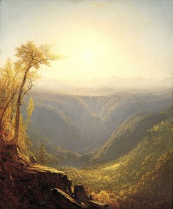 ए गॉर्ज इन द माउंटेंस (काओर्सकील क्लोव), 1862