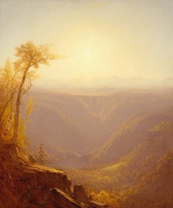 पहाड़ों में एक कण्ठ कॉटरस्किल लौंग, 1862।
