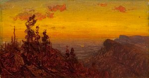 शवांगंक पर्वत से, 1823-1880। द्वारा सैनफोर्ड रॉबिन्सन गिफोर्ड