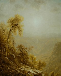 कौटरस्किल लौंग, कैट्सकिल पर्वत, 1880। द्वारा सैनफोर्ड रॉबिन्सन गिफोर्ड