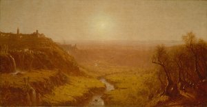 टिवोली, 1870। द्वारा सैनफोर्ड रॉबिन्सन गिफोर्ड