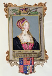 ऐनी बोलिन (1507-36) की दूसरी रानी हेनरी VIII की दूसरी रानी, 1825 में प्रकाशित &39;मेमोरी ऑफ द कोर्ट ऑफ क्वीन एलिजाबेथ&39; की एक युवा महिला के रूप में