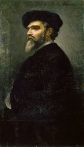 सेवरियो फ्रांसेस्को अल्तामुरा (1822-1897) द्वारा स्व-चित्र, कैनवास पर तेल