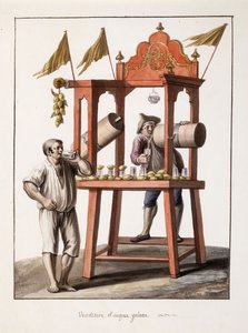 आइस्ड वॉटर वेंडर; जमे हुए पानी विक्रेता, 1803