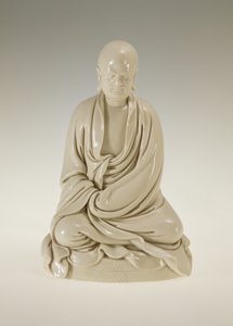 बोधिधर्म (दमो), मिंग राजवंश (1368-1644) (चीनी मिट्टी के बरतन) द्वारा स्कूल चीनी