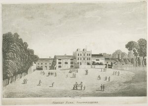 सेडगले पार्क स्कूल: एक्वाटिंट एनग्रेविंग, एनडी [सी 1797] (प्रिंट) द्वारा स्कूल की अंग्रेजी