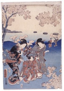 शीर्षकहीन (रंगीन वुडकट) द्वारा School Japanese