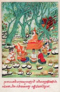 Temiya Jakata. (engraving, ca. 1910) द्वारा स्कूल लाओटियान