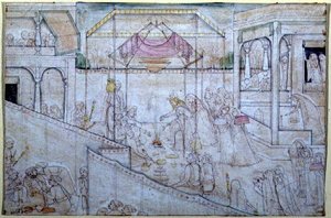 47.110/1759 The marriage of Nala and Damayanti, from the 