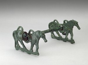 हॉर्स बिट, संभवत: 9वीं-7वीं शताब्दी ईसा पूर्व, ईरान (कांस्य) द्वारा स्कूल फ़ारसी