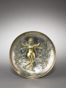 डिश: द देवी अनाहिता, 400-600 (सिल्वर गिल्ट)