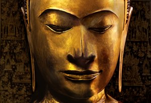 एक बुद्ध छवि का सिर