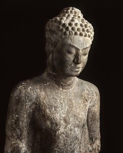 बुद्ध, दावरावती काल (कांस्य)