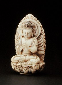 बुद्ध (हाथीदांत और रंगद्रव्य) (210144 भी देखें)