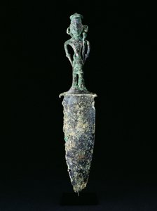 डैगर, डोंगसन कल्चर, c.200 BC-200 AD (कांस्य)