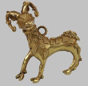 लटकन, चौथी शताब्दी ई.पू. द्वारा स्काइथियन