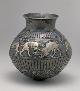 वेसल, कुल-ओबा कुरगन (रजत) द्वारा स्काइथियन