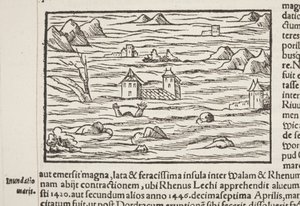 Cosmographia, Fol 516 का विवरण द्वारा सेबस्टियन मुंस्टर