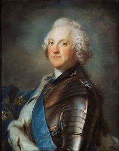 1751-1786 के बीच एडोल्फ फ्रेडरिक का पोर्ट्रेट, 1710-1771, स्वीडन का राजा। द्वारा सर्गेई इवानोविच ग्रीबकोव