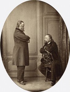 दिल के खिलाफ दिल। अलेक्सांद्र इवानोविच का दोहरा चित्र 1812-1870, 1865 द्वारा सर्गेई लावोविच लेविट्स्की