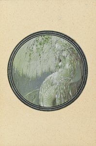 रुसल्का। ए। पुश्किन, 1921-1926 द्वारा रुसलान और ल्यूडमिला की कविता का चित्रण।