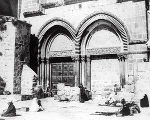1865 में पवित्र सेपुलर चर्च में प्रवेश