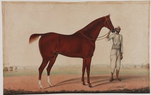 एक घोड़ा और दुल्हन, c.1840